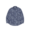 INFLATION Brushed Check Oversized Shirts Unisex - INFLATION