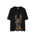 Glow-in-the-dark Doberman Print T-shirt