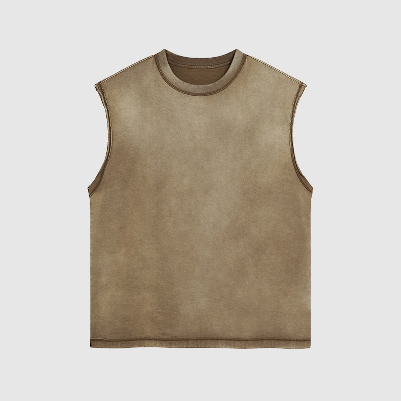 INFLATION Washed Tank Tops