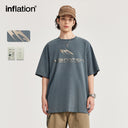 INFLATION Titanium Glossy Washed T-Shirt