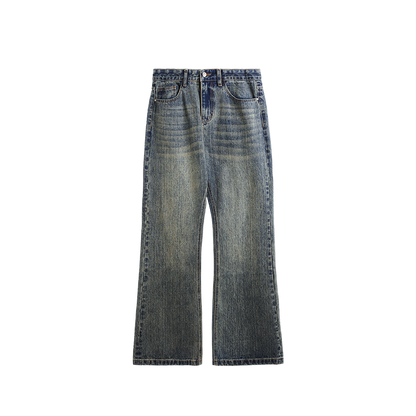 INFLATION Blue Washed Bootcut Jeans