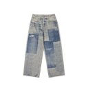 INFLATION Distressed effect Baggy Jeans