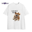 INFLATION Shiba Inu Graphic t-shirts