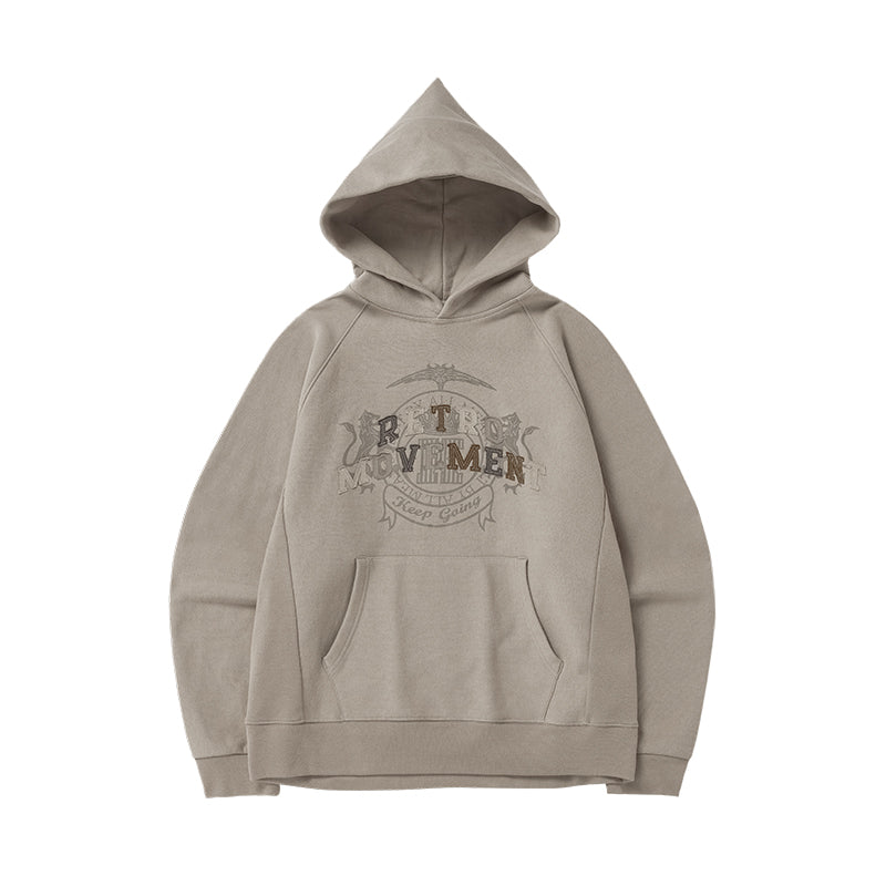 INFLATION Reverse Weave Embroidered Hoodies