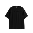 INFLATION Embroidered Twill Fabric Oversized tshirt - INFLATION