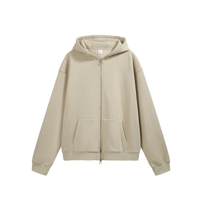 INFLATION Fleece Zip-Up Oversized Hoodies