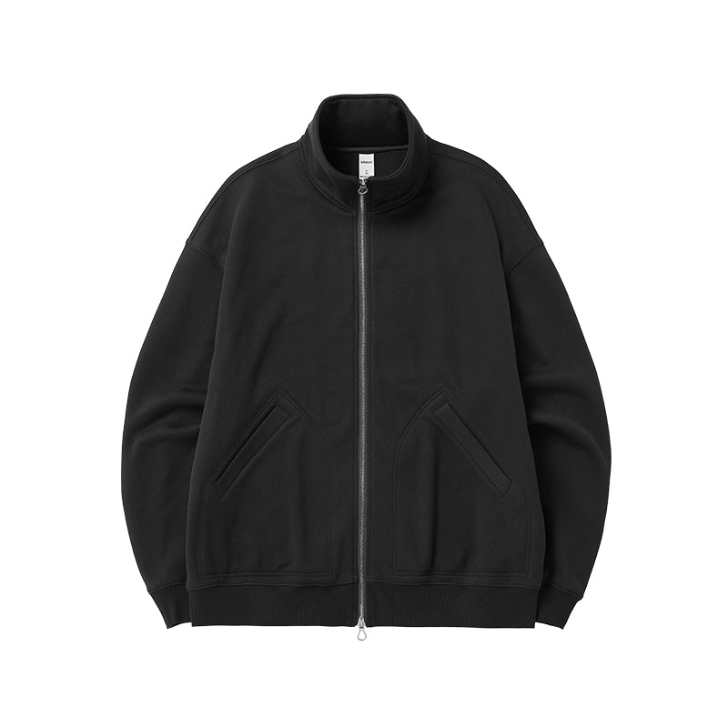 INFLATION Stand Collar Full Zip-up Jacket