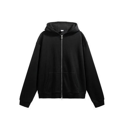 INFLATION Fleece Zip-Up Oversized Hoodies