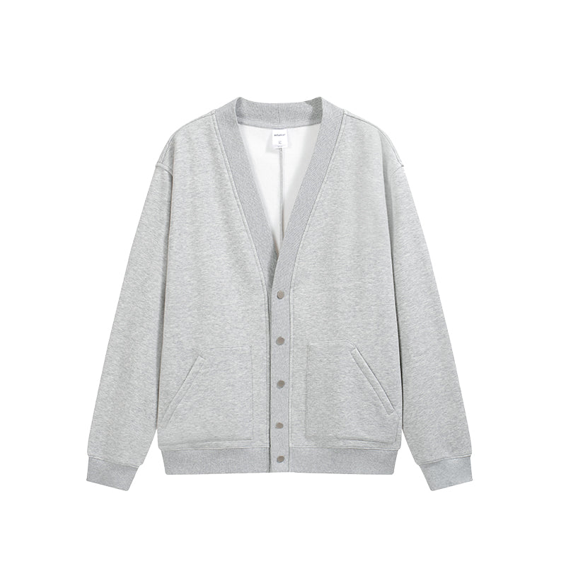 INFLATION V-neck Fleece Cardigans