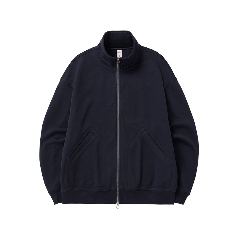 INFLATION Stand Collar Full Zip-up Jacket