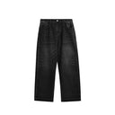 INFLLATION Retro Washed Denim Pants Men Classic Jeans Trousers - INFLATION