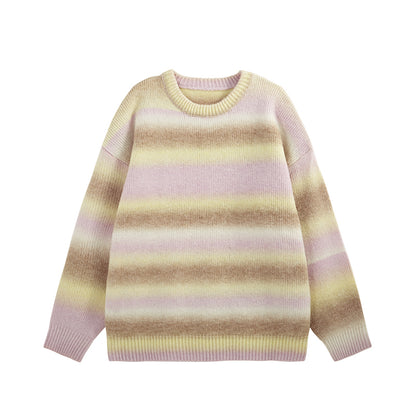 INFLATION Rianbow Oversized Jumpers