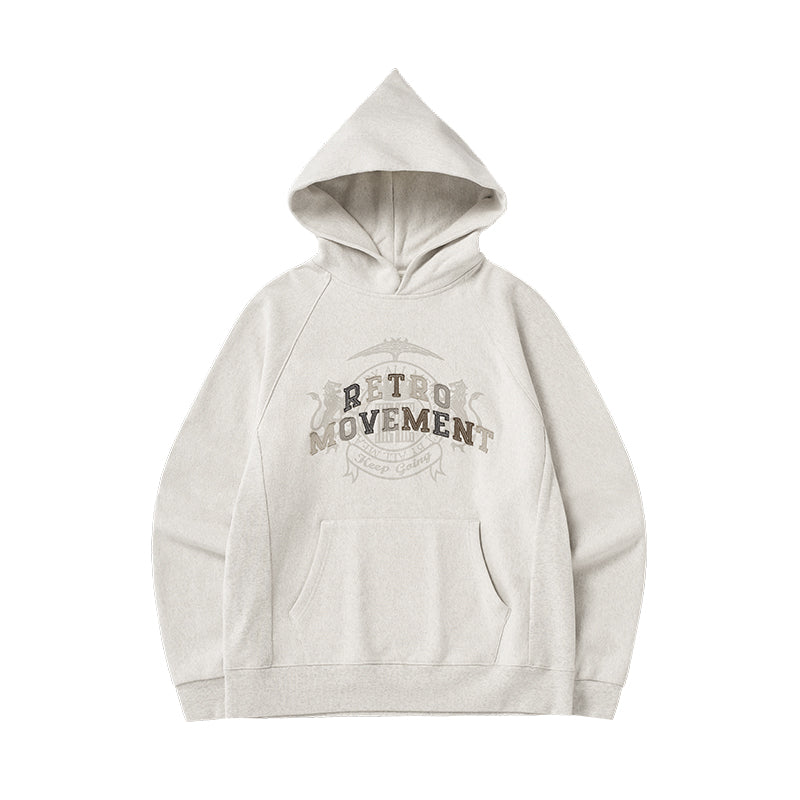 INFLATION Reverse Weave Embroidered Hoodies