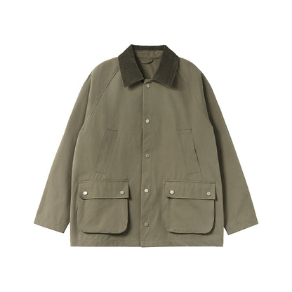 INFLATION Retro Hunting Cargo Jacket