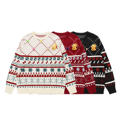 INFLATION Snow Christmas Sweaters