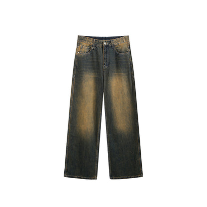 INFLATION Eco-friendly Acid Wash Baggy Jeans