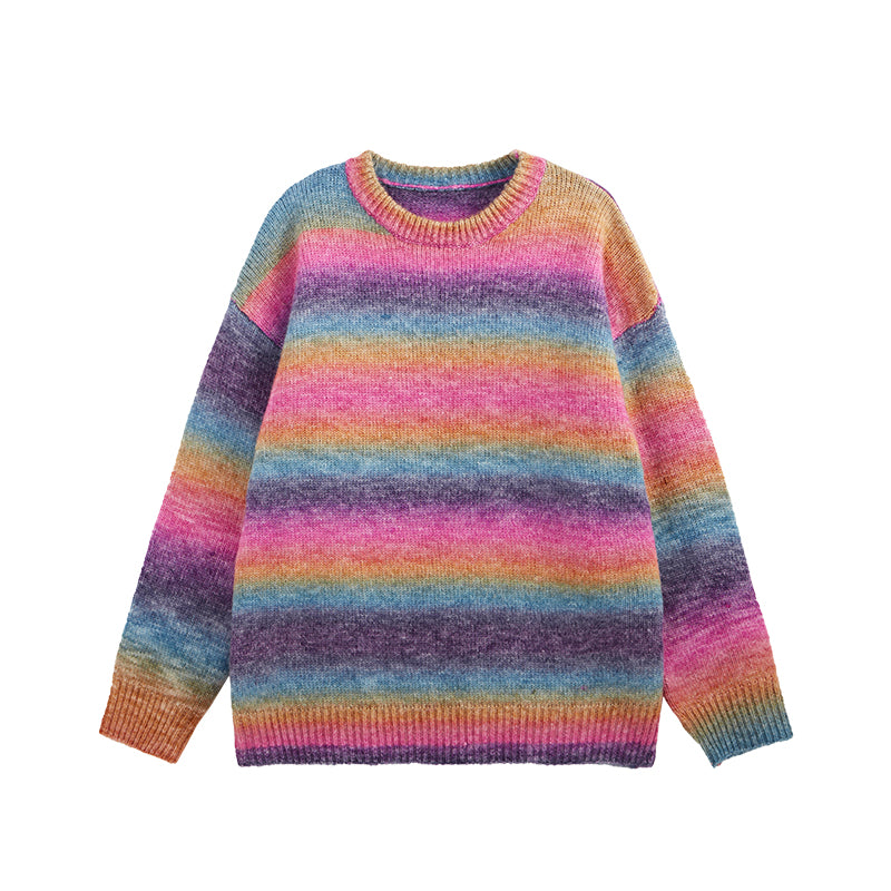 INFLATION Rianbow Oversized Jumpers