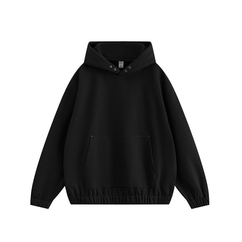 INFLATION Blank Heavyweight Cropped Hoodies