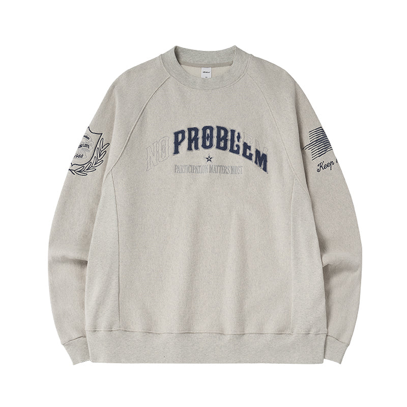 INFLATION Vintage Embroidered Sweatshirt