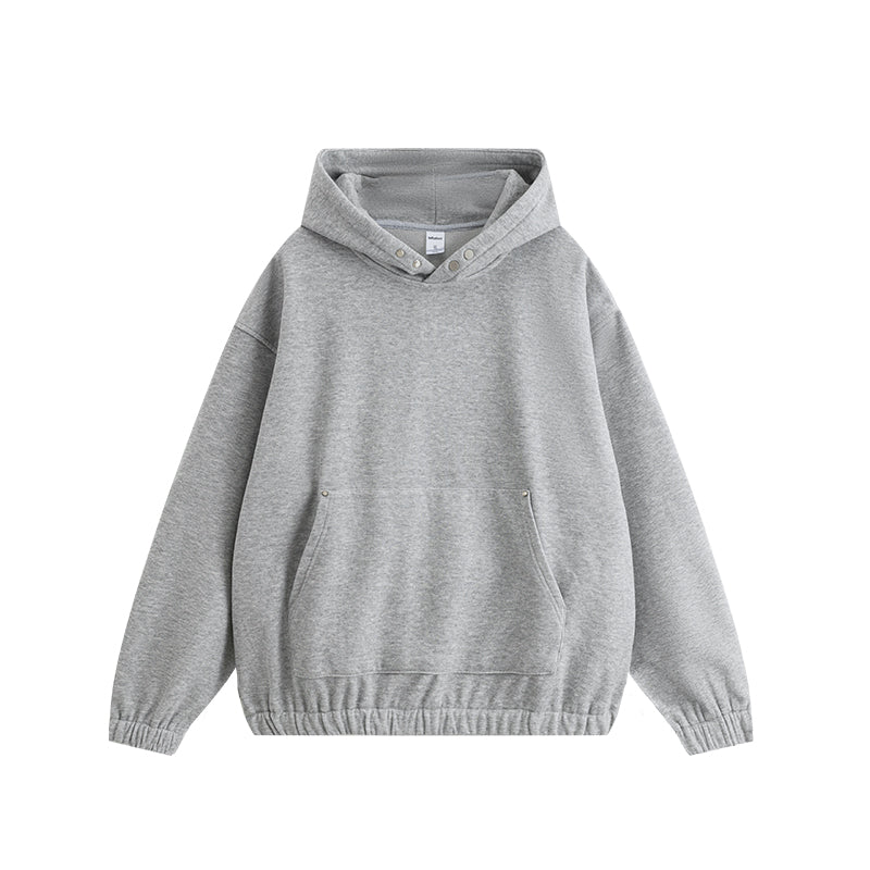 INFLATION Blank Heavyweight Cropped Hoodies