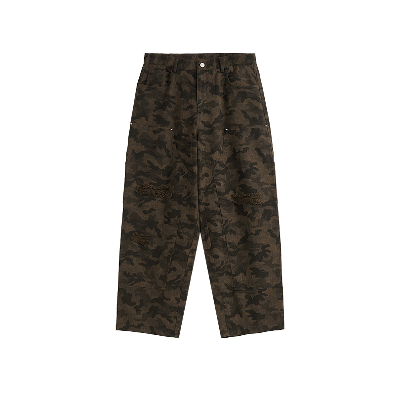 INFLATION Camouflage Cargo Pants