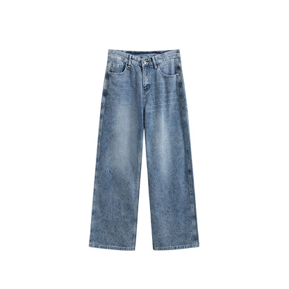 INFLATION Blue Washed Baggy Jeans