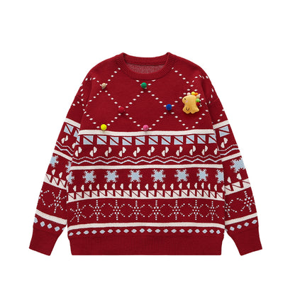 INFLATION Snow Christmas Sweaters