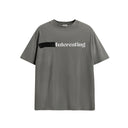 INFLATION "Interesting" Textured Printed Oversize Tees - INFLATION