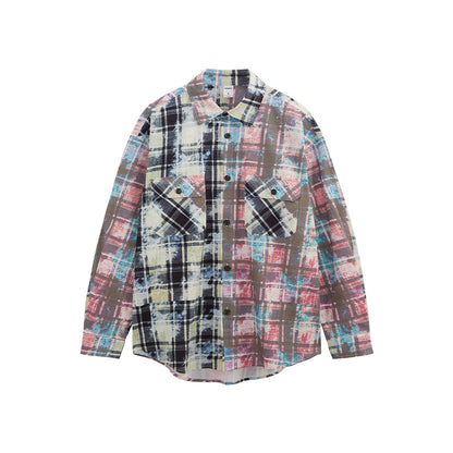 INFLATION Colorful Plaid Shirts