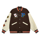 INFLATION Poker & Lucky Embroidery Varsity Jacket - INFLATION