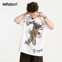 INFLATION Graffiti Jet Printing T-shirts Men - INFLATION