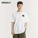 INFLATION Premium Embroidery Cotton TShirts - INFLATION