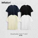 INFLATION Mesh Breathable Mens t-shirt Streetwear - INFLATION