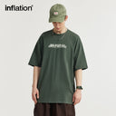 INFLATION Heavyweight 240gsm Traceable Cotton t-shirt Men - INFLATION