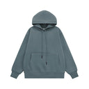 INFLATION Streetwear Plain Blank Fleece Oversized Men Hoodies - INFLATION