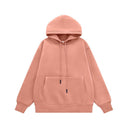 INFLATION Streetwear Plain Blank Fleece Oversized Men Hoodies - INFLATION