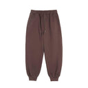 INFLATION Solid Color Thick Fleece Jogger Pants - INFLATION