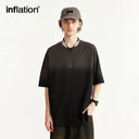 INFLATION Texture Printed Tie Dyed T-Shirts Mens - INFLATION