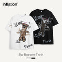 INFLATION Graffiti Jet Printing T-shirts Men - INFLATION