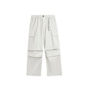 INFLATION Minimalism Washed Wide Leg Cargo Pants Unisex - INFLATION