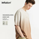 INFLATION Texture Printed Tie Dyed T-Shirts Mens - INFLATION