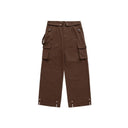 INFLATION Low-Waist Wide Leg Cargo Pants - INFLATION